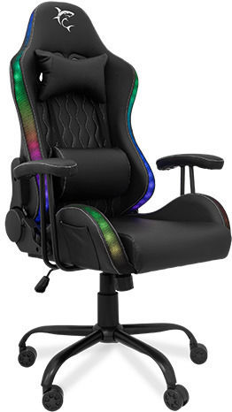 White Shark 107-01-000505 Gaming Chair with RGB Lighting White