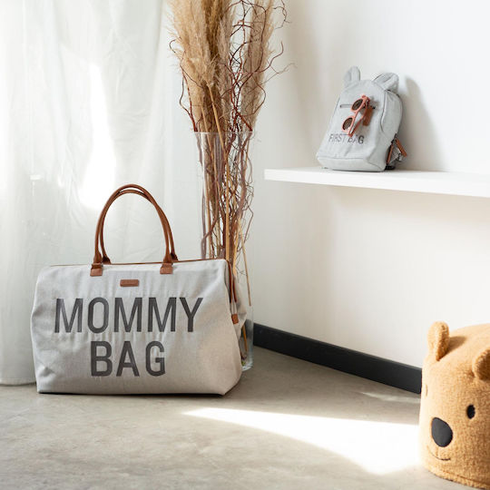Childhome Shoulder/Hand Diaper Bag Gray 55x30x40cm.