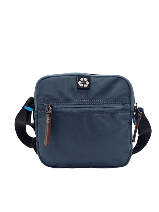 Herrentasche Schulter / Crossbody Blau