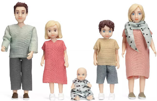 Familia Charlie Set păpuși pentru căsuță de păpuși