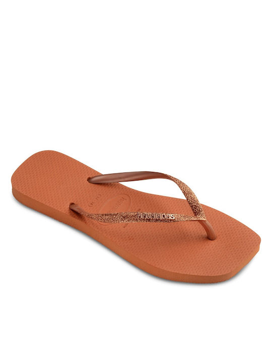 Havaianas Papuci de plajă în Portocaliu Culore