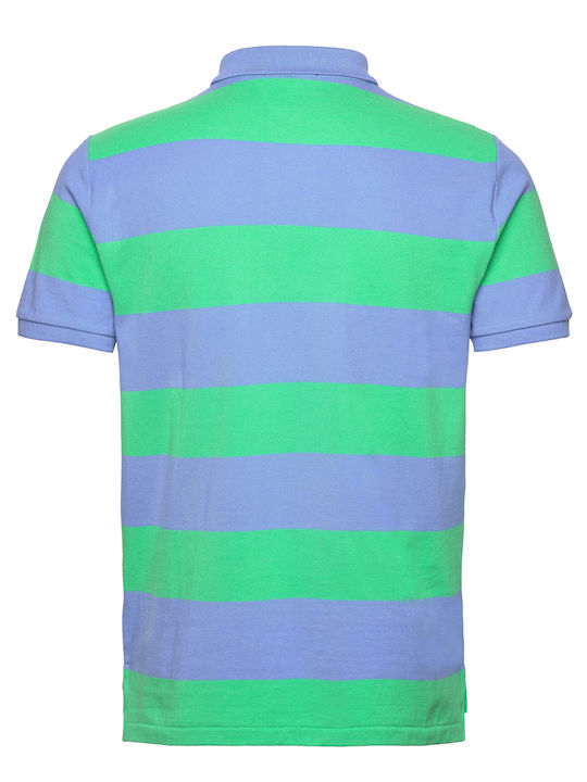 Ralph Lauren Ανδρική Μπλούζα Κοντομάνικη Polo Green/Blue