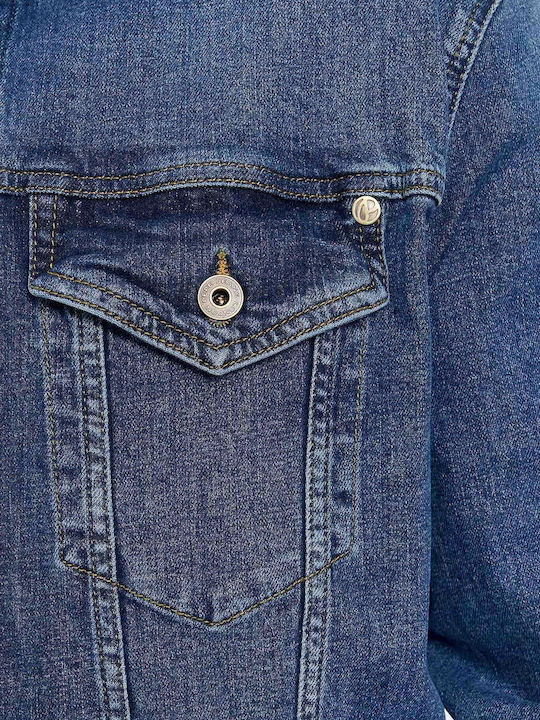 Geci Bărbați Denim Albastru