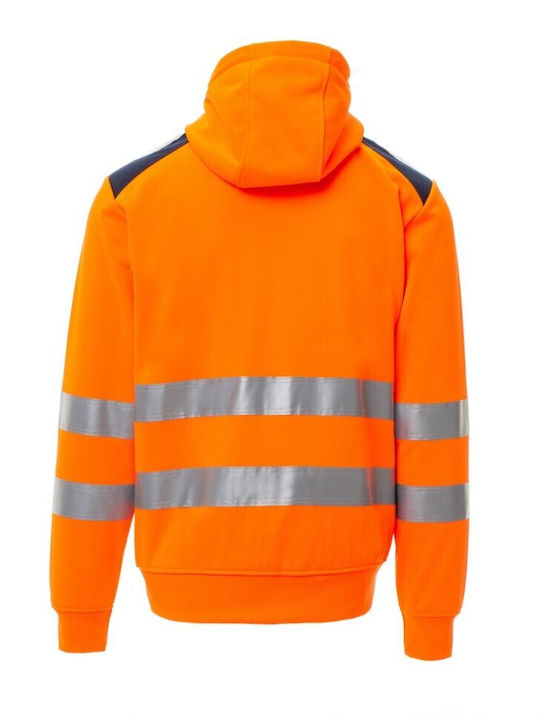 Payper Leader Arbeitsjacke Reflektierend mit Kapuze Orange
