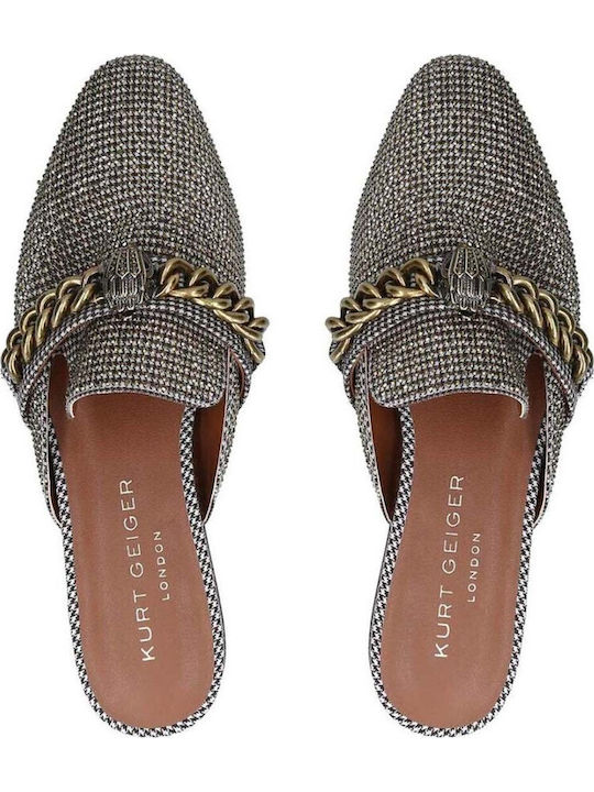 Flat Mules σε Μπεζ Χρώμα