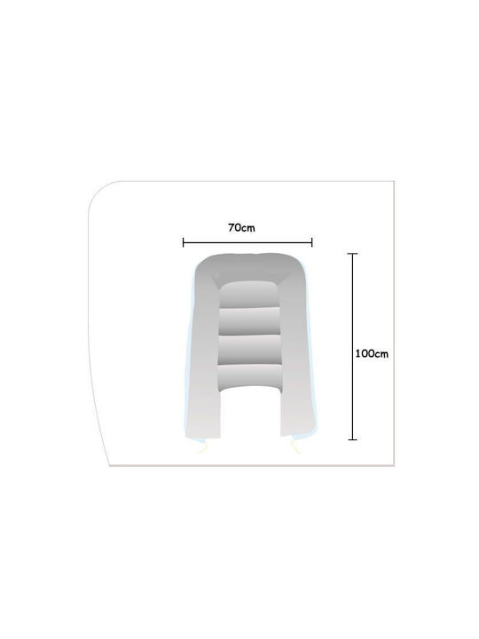 Tuttolina Baby Nestkissen Dino Khaki