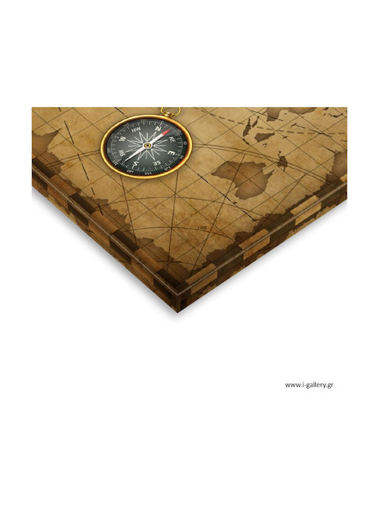 I-gallery World Πίνακας σε Καμβά 90x60cm