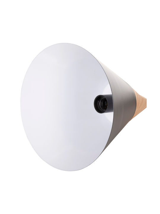 HomeMarkt Black Bell Pendant Ceiling Light with E27 Socket 22x22x22cm
