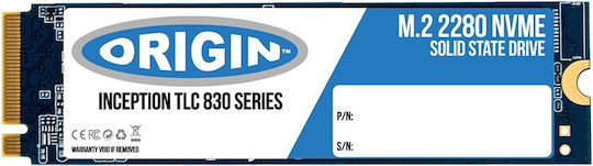 Origin Storage Inception TLC830 Pro SSD 1TB τύπου M.2 με σύνδεση PCI Express 3.0 OTLC1TB3DNVMEM.2/80