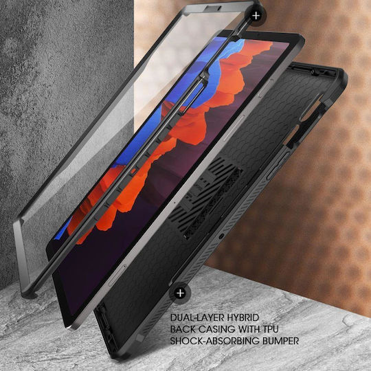Supcase Unicorn Beetle Pro Flip Cover Black Galaxy Tab S9