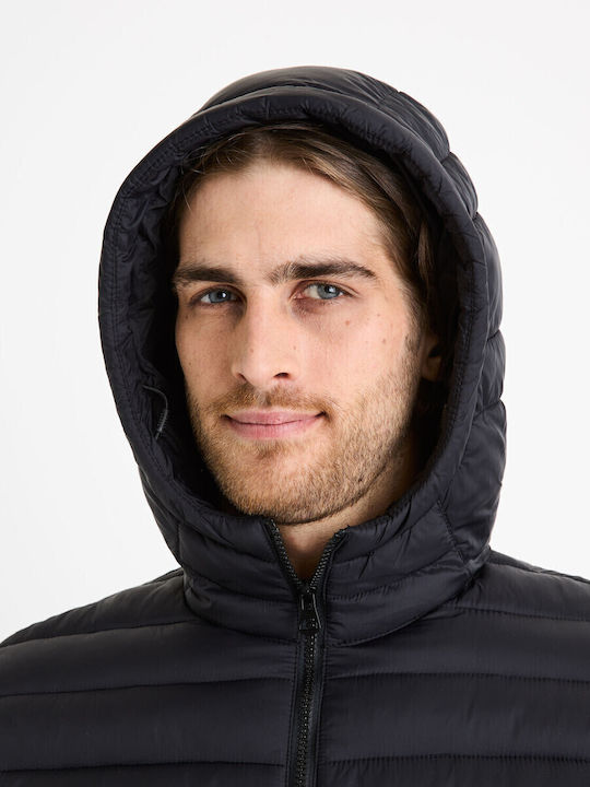 Winter Jacke negro