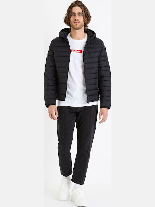 Winter Jacke negro