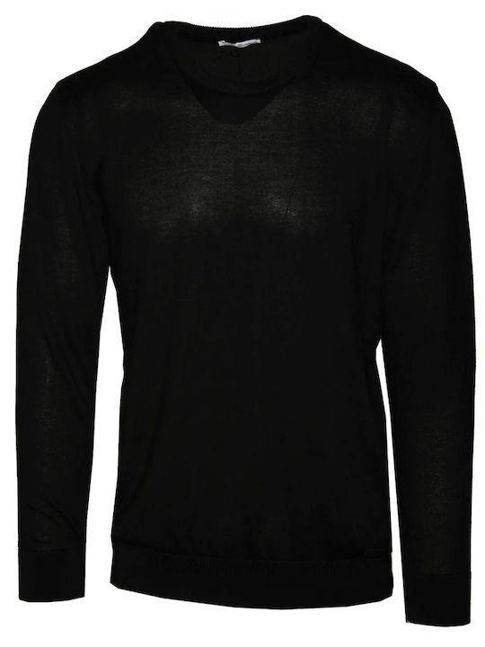 Van Hipster Herren Langarm-Pullover Black