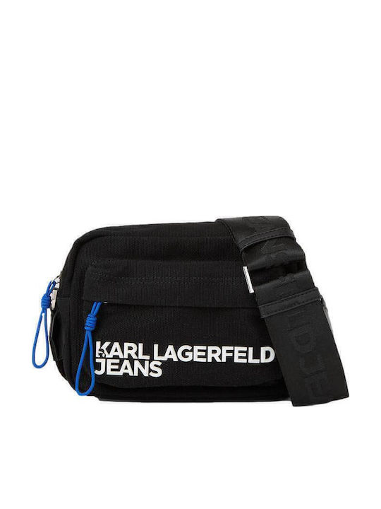 Herrentasche Schulter / Crossbody Schwarz