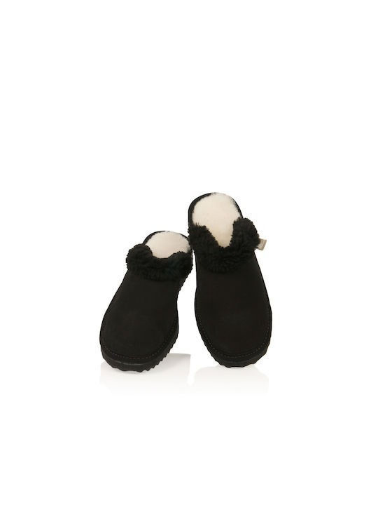 MRDline Winter Women's Slippers in Negru color