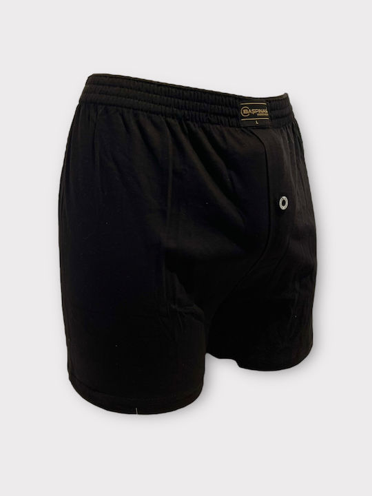 Baspinar Men's Boxer Black color. with Patterns