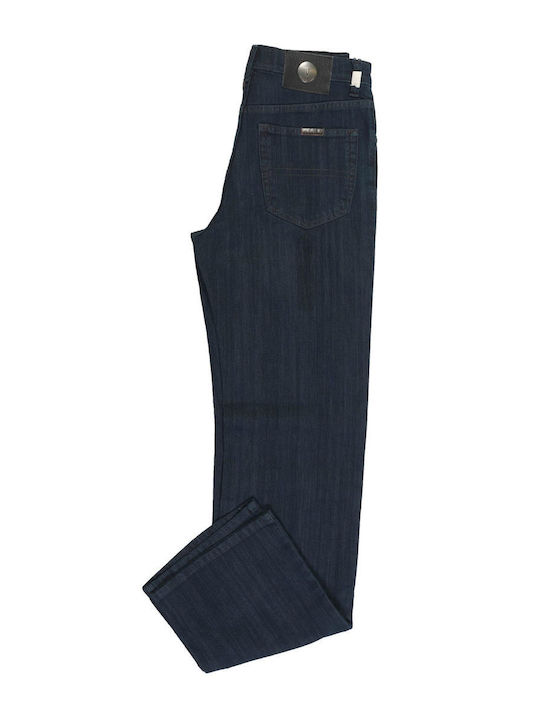 Trussardi 380 Men's Jeans Pants Dark blue.