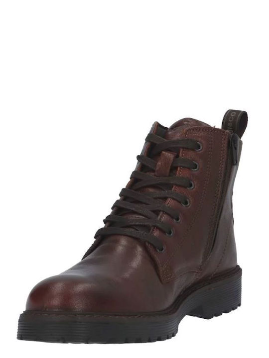 Leder Braun Chelsea Stiefeletten Anatomisch