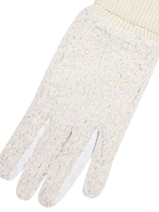Stamion Women's Gloves with Fur Beige