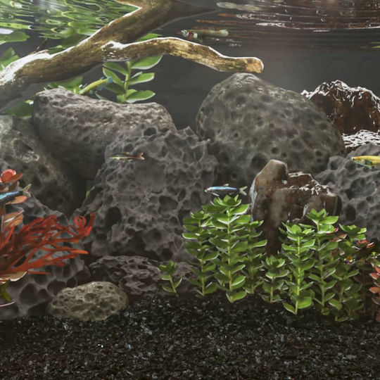 vidaXL Aquarium Dekoration Stein