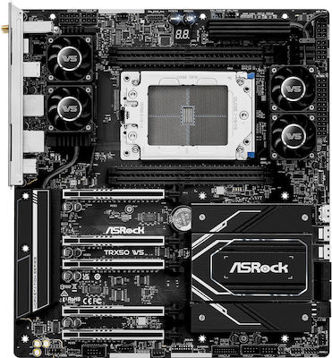 ASRock TRX50 WS Motherboard Extended ATX with AMD sTR5 Socket