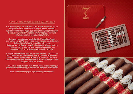 Davidoff Year Of The Dragon 2024 Corona Zigarren Dominikanische Republik 1Stück 152mm