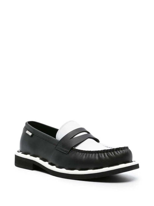 Δερμάτινα Ανδρικά Loafers σε Μαύρο Χρώμα