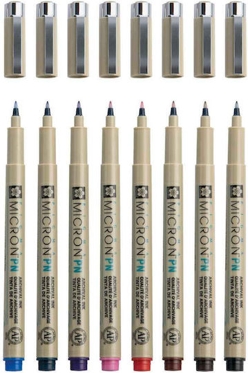 Sakura Pigma Micron Pn Μαρκαδόρος Σχεδίου Sepia