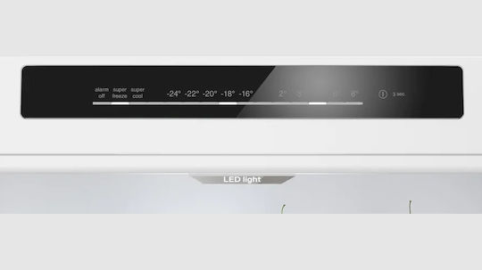 Bosch Ψυγειοκαταψύκτης 440lt Total NoFrost Υ203xΠ70xΒ66.7εκ. Μαύρος KGN492XCF