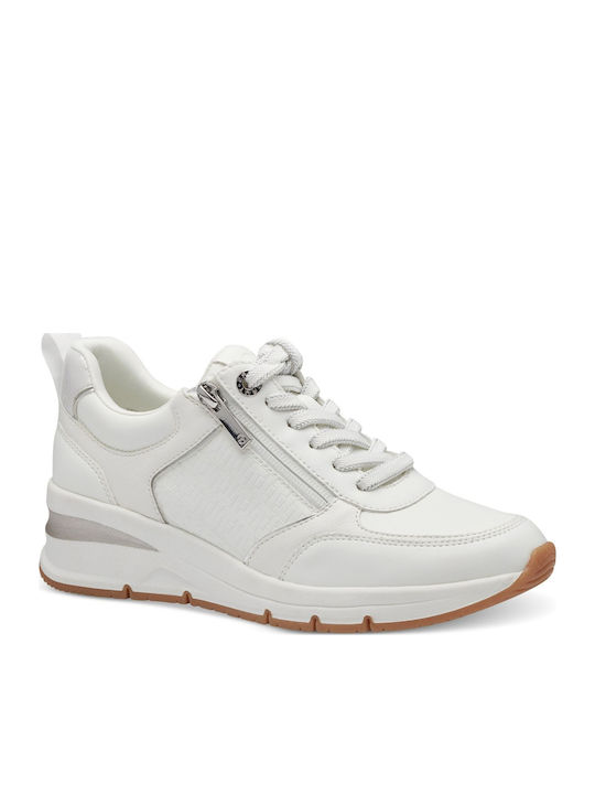 Sneakers White Silver