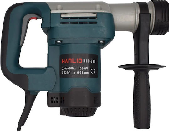 Hanlid Impact Demolition Hammer Electric 1050W with Chuck SDS Max GBH388
