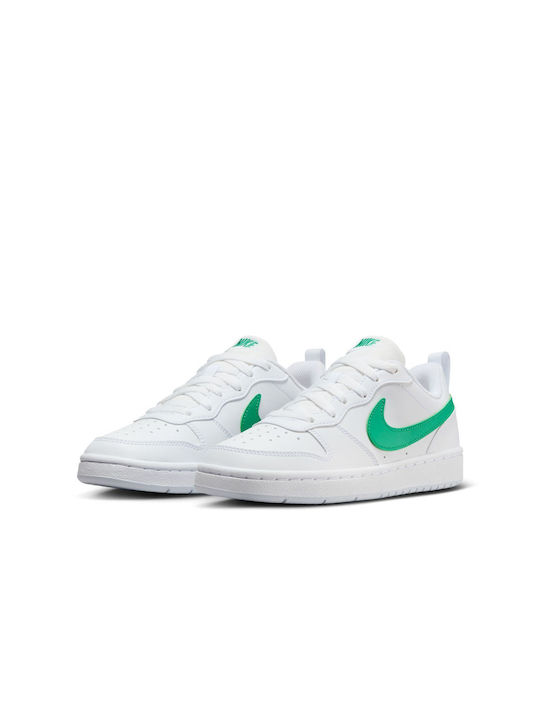 Nike Kids Sports Shoes Court Borough White