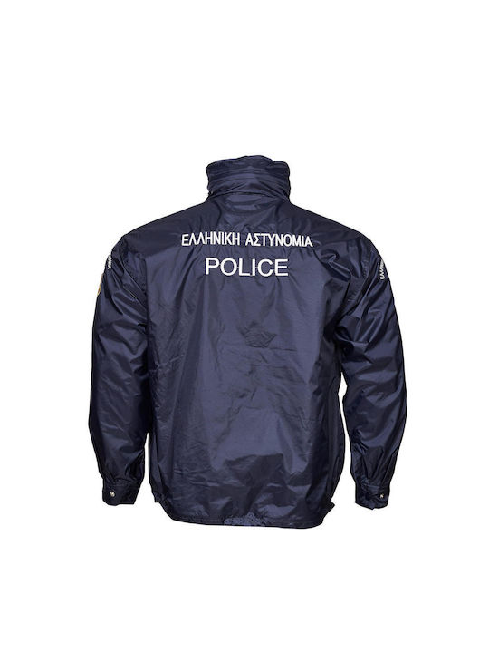 GreekForces Police Windproof Jacket Blue 102112972