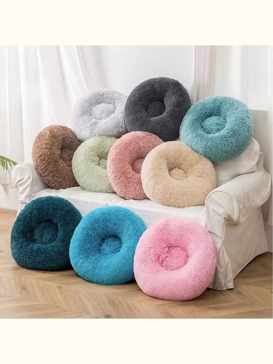 Poof Dog Bed Light Blue 60x60cm