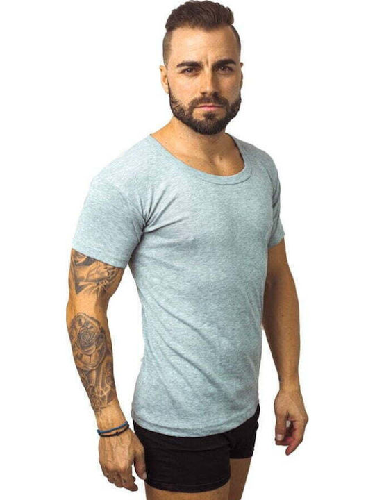 Herren Unterhemden ΓΚΡΙ 1Packung