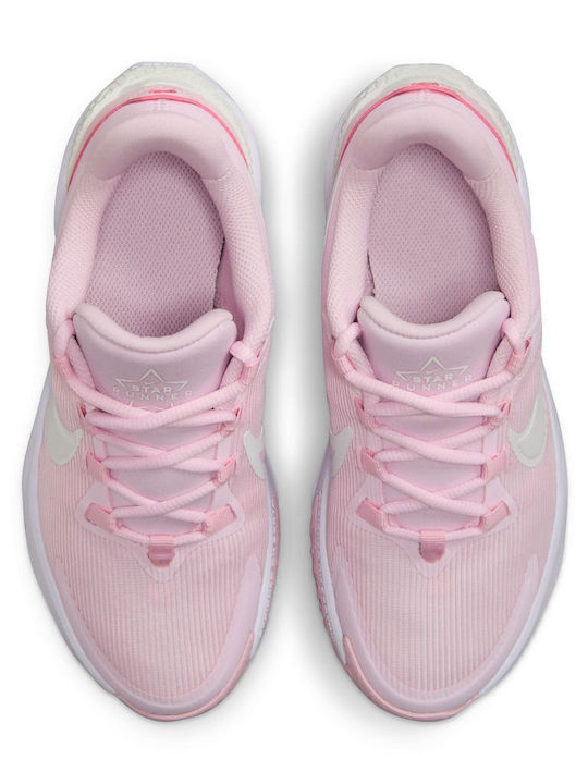Star Runner Star Runner 4 Kids Sports Shoes Running with Laces Pink