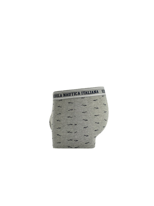 Scuola Nautica Italiana Herren Boxershorts Grey 1Packung