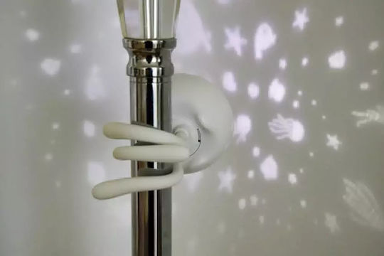 innoGio Kinder Tischlampe Projektor Blau