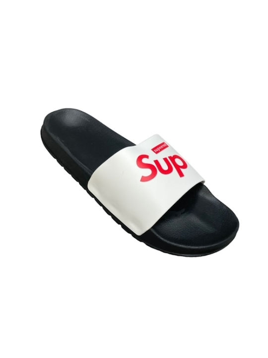 Smart Steps Slides White/Red