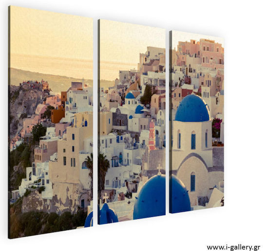 I-gallery Threefold Painting on Canvas 150x150cm