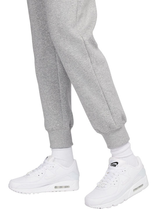 Sportswear Долнище на анцуг с гума Флийс Сив