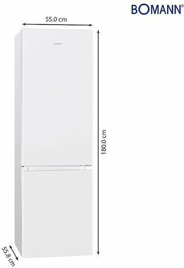 Bomann 269лт В180xШ55xД55.8см. Бял KG 184.1