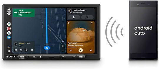 Sony Auto-Audiosystem (Bluetooth/USB/WiFi/GPS) mit Touchscreen 6.9"