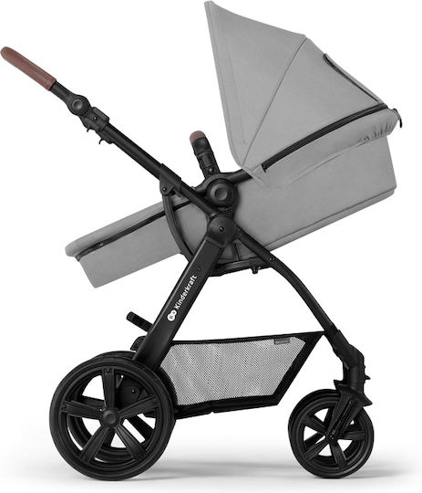 Kinderkraft Moov CT Mink Pro Verstellbar 3 in 1 Baby Kinderwagen Geeignet für Neugeborene Gray 12kg