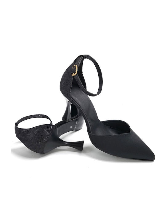 Black Heels with Strap