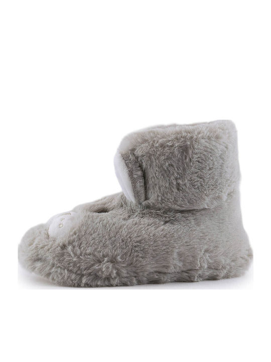 Kids Slippers Boots Gray
