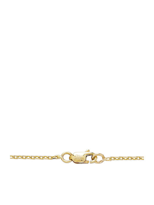 Kiriakos Gofas Set with Necklace & Bracelet from Gold 14K with Stones
