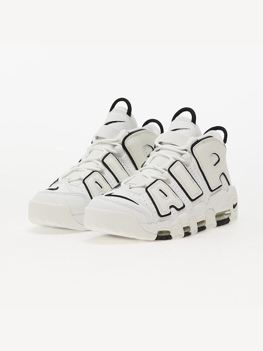 Nike Air More Uptempo Γυναικεία Μποτάκια Summit White / Black / Sail