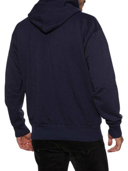 Diesel S-alby Felpa Men's Sweatshirt with Hood Blue