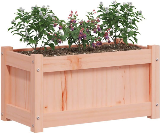vidaXL Set 2 Planters Wooden Brown